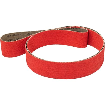 Pferd Benchstand Belt, 2 in W, 72 in L, 40 Grit, Coarse, Ceramic CO-COOL 49602